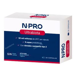 NPRO Ultrabiota 30 Capsulas