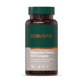 Bonusan Citrato de Magnesio Plus 150 mg - 60 comprimidos