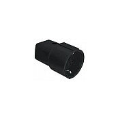 Bachmann Schutzkontaktkupplung negro resistente a la rotura y montable Bachmann Schutzkontaktkupplung negro resistente a la rotura y montable