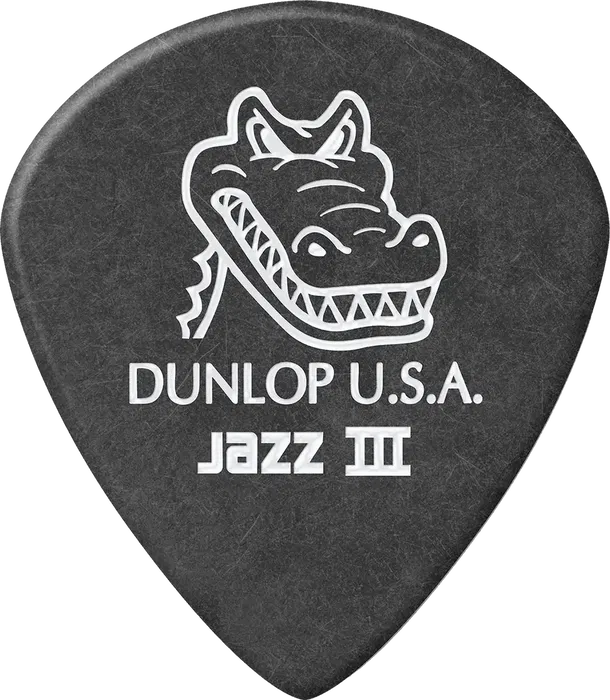 Dunlop Pack 6 Púas Gator Grip Jazz III Dunlop Pack 6 Púas Gator Grip Jazz III