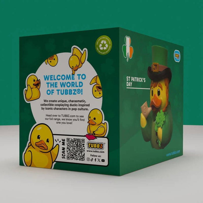 Numskull Tubbz St. Patricks Day Figura PVC Boxed Edition Numskull Tubbz St. Patricks Day Figura PVC Boxed Edition