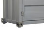 DKD Home Decor Estantería Vintage Gris 44 x 168.5 x 87 cm Metal y MDF Contenedor