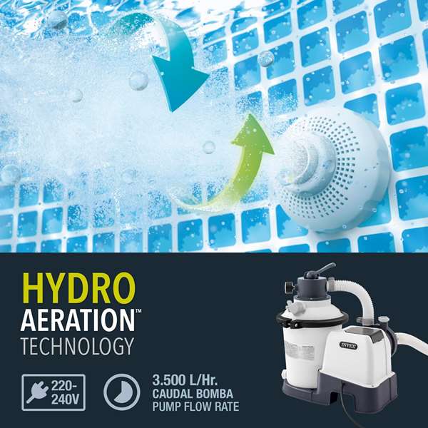 Intex SX925 Depuradora Filtro Arena 220-240V 3.500 L/h Intex SX925 Depuradora Filtro Arena 220-240V 3.500 L/h