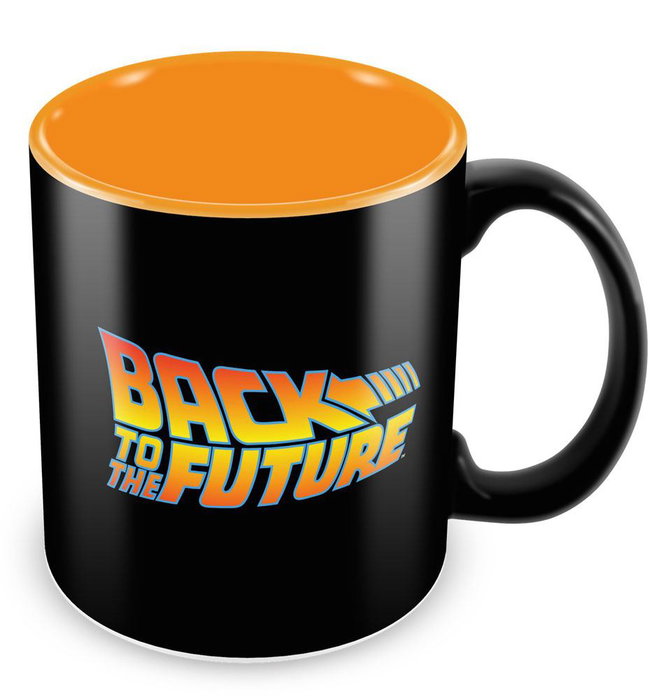 SD Toys Taza de Cerámica con Logo de Regreso al Futuro