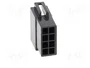 4CARMEDIA Contenedor de conector tomacorriente ISO de 8 pines