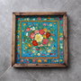 Aberto Design Bandeja REF057 - Madera Maciza, 35 x 35 x 4 cm - Elegante y Funcional para Decoración del Hogar