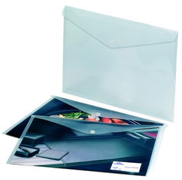Dosier Sobre Carchivo Pp Velcro A3 Cristal (Set de 10)
