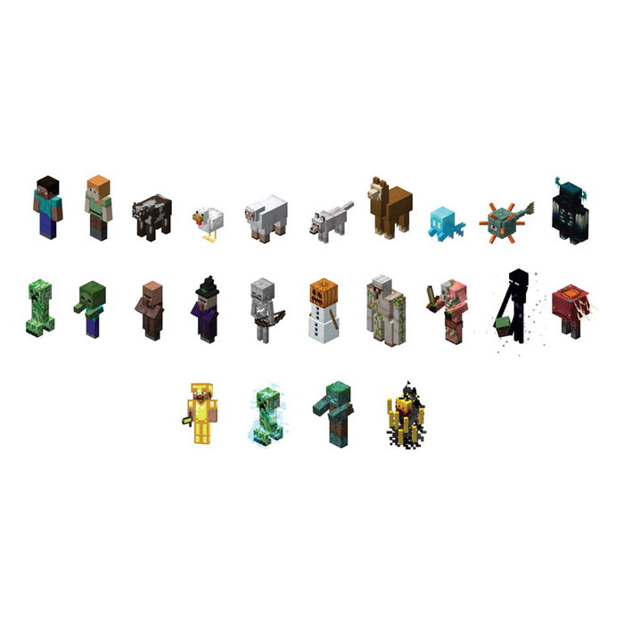 Minecraft 3D-Toppeez 6cm Surtido (24)