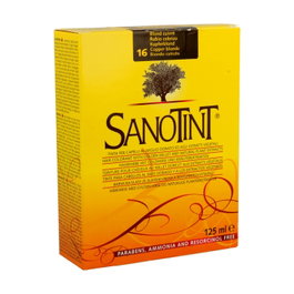 Sanotint Classic Nº16 Rubio Cobrizo Tinte Permanente Sin PPD