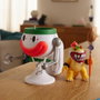JAKKS PACIFIC Figura de Bowser Jr. con Clown Car Interactivo de Super Mario Galaxy