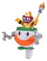JAKKS PACIFIC Figura de Bowser Jr. con Clown Car Interactivo de Super Mario Galaxy