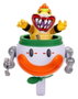 JAKKS PACIFIC Figura de Bowser Jr. con Clown Car Interactivo de Super Mario Galaxy
