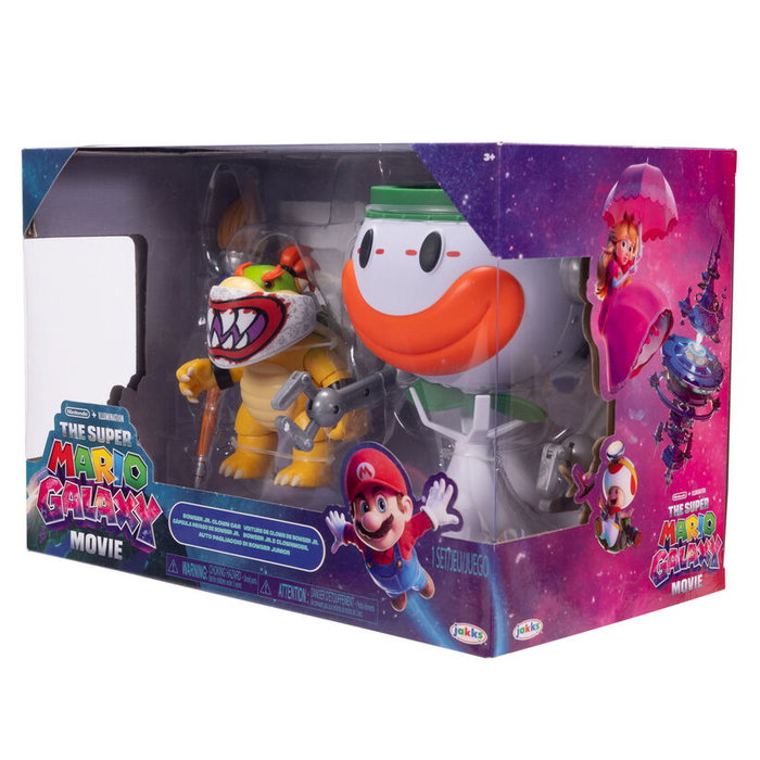 Jakks Pacific Figura de Acción Premium Bowser Jr. 13 cm con Clown Car Interactivo Super Mario Galaxy Jakks Pacific Figura de Acción Premium Bowser Jr. 13 cm con Clown Car Interactivo Super Mario Galaxy