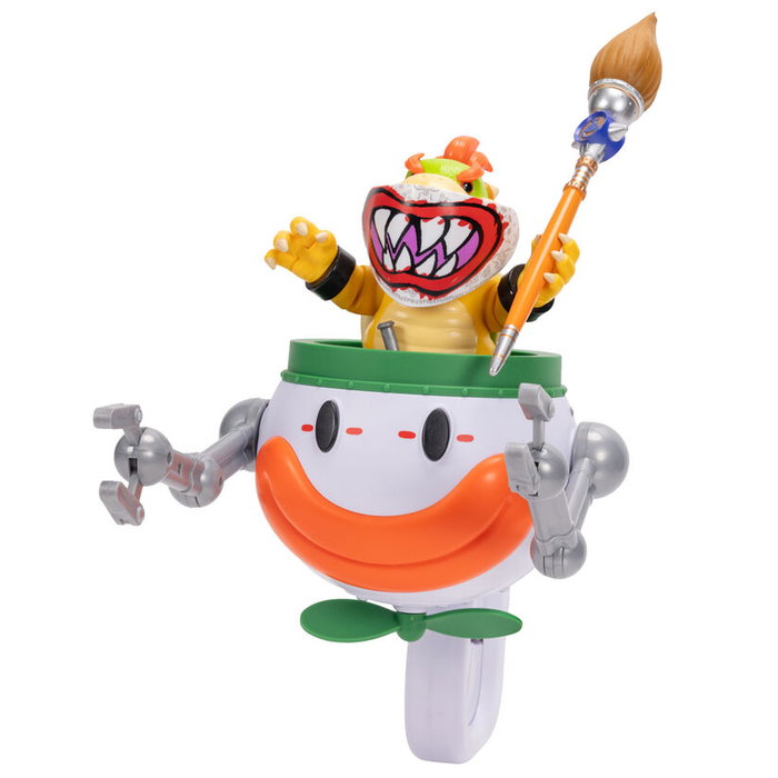 Jakks Pacific Figura de Acción Premium Bowser Jr. 13 cm con Clown Car Interactivo Super Mario Galaxy Jakks Pacific Figura de Acción Premium Bowser Jr. 13 cm con Clown Car Interactivo Super Mario Galaxy