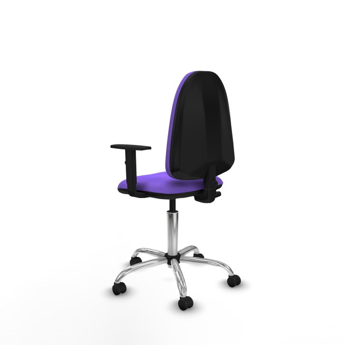 PIQUERAS Y CRESPO Silla de oficina Aýna Lila con Brazos 1D PIQUERAS Y CRESPO Silla de oficina Aýna Lila con Brazos 1D