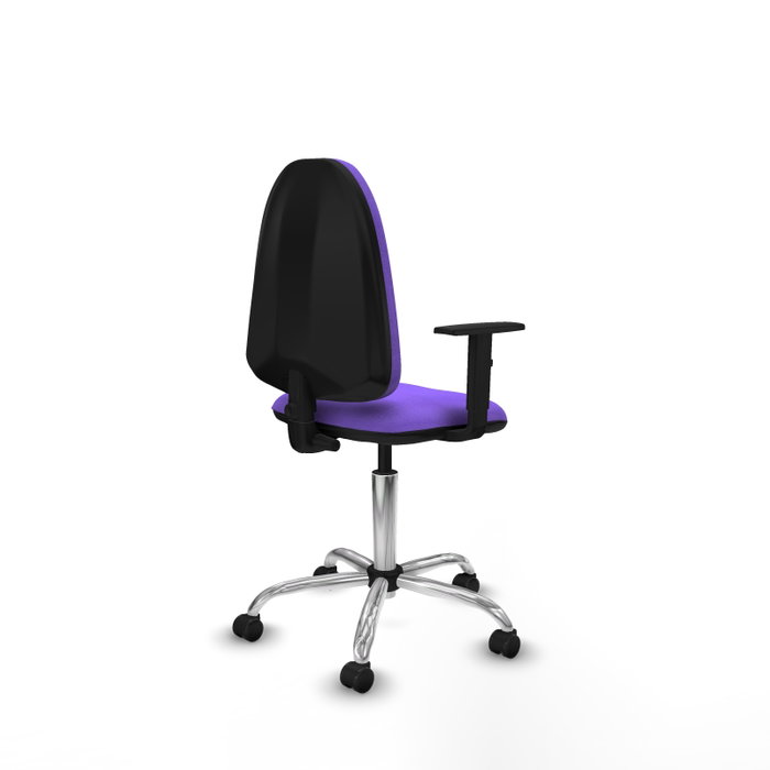 PIQUERAS Y CRESPO Silla de oficina Aýna Lila con Brazos 1D PIQUERAS Y CRESPO Silla de oficina Aýna Lila con Brazos 1D