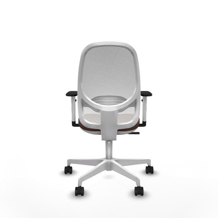 PIQUERAS Y CRESPO Silla de oficina Cilanco con mecanismo Sincro Marrón y Blanco PIQUERAS Y CRESPO Silla de oficina Cilanco con mecanismo Sincro Marrón y Blanco