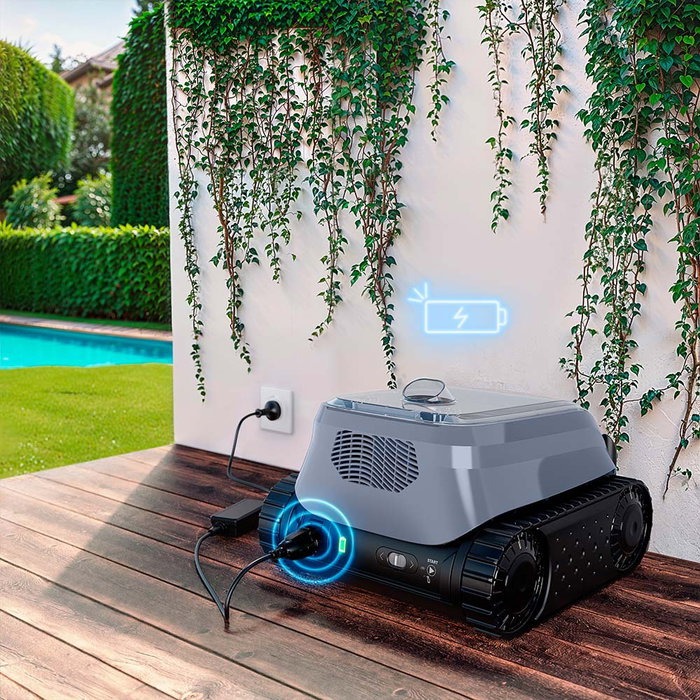 Zodiac Limpiafondos Automático sin Cables Cordless Freedom Lite OF4220 para Piscinas hasta 15 x 6 m, Aspiración Ciclónica, 120 Min Autonomía Zodiac Limpiafondos Automático sin Cables Cordless Freedom Lite OF4220 para Piscinas hasta 15 x 6 m, Aspiración Ciclónica, 120 Min Autonomía