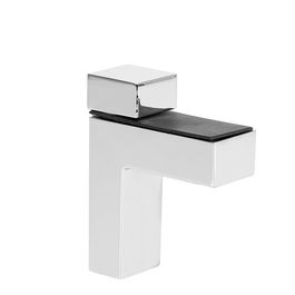 HERRAJES ALK Soporte Estante para Cristal y Madera Regulable de 3 a 36mm Acabado Cromo