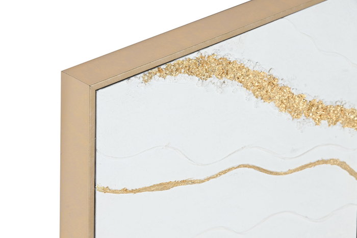 DKD Home Decor Cuadro Lienzo Moderno Surtido de 2 Diseños, 42x42x4 cm