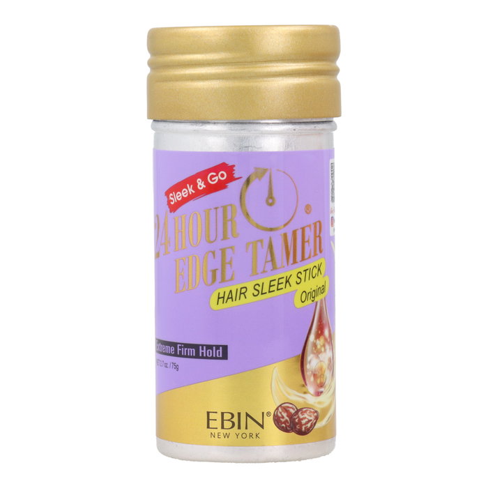 Ebin New York 24Hr Edge Sleek Original Cera para Bordes 75 gr fijacion nutritiva Ebin New York 24Hr Edge Sleek Original Cera para Bordes 75 gr fijacion nutritiva