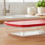 Ô Cuisine Fuente Rectangular Cook&Store OCU con Tapa de 4,5L