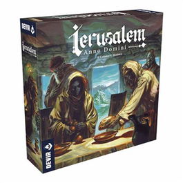 Devir Juego de Mesa Ierusalem Anno Domini - Juego de Tablero Estratégico y Narrativo, Ambientado en Jerusalén Año 33, para 1-4 Jugadores, 90 Minutos, Edad +12, en Español