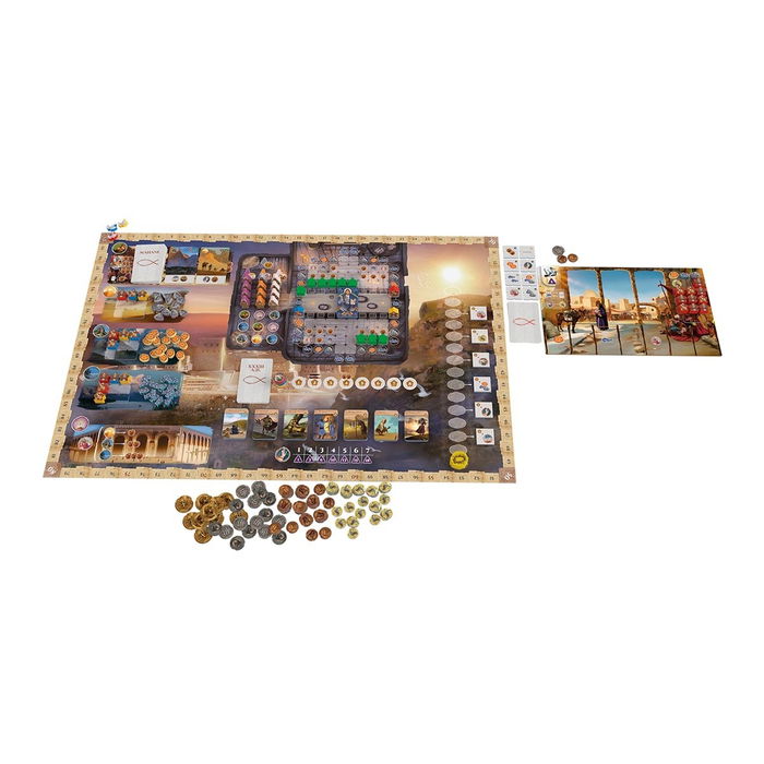 Devir Juego de Mesa Ierusalem Anno Domini - Juego de Tablero Estratégico y Narrativo, Ambientado en Jerusalén Año 33, para 1-4 Jugadores, 90 Minutos, Edad +12, en Español