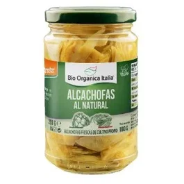 Demeter Alcachofas Al Natural 280Gr. Corazones de Alcachofas Frescas Envasadas