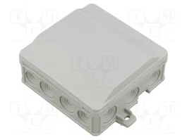 SEZ DK Caja de conexiones gris IP54 90x40x90mm