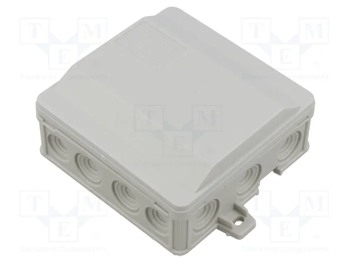 SEZ DK Caja de conexiones gris IP54 90x40x90mm SEZ DK Caja de conexiones gris IP54 90x40x90mm