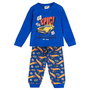 Cerdá Pijama Largo Hot Wheels Single Jersey Niños 6 Años Azul