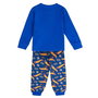 Cerdá Pijama Largo Hot Wheels Single Jersey Niños 6 Años Azul