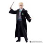 Mattel Hmf35 Muñeco Draco Malfoy Harry Potter Coleccionable, Uniforme Slytherin, Varita, Detalles Realistas, Articulado +6 Años