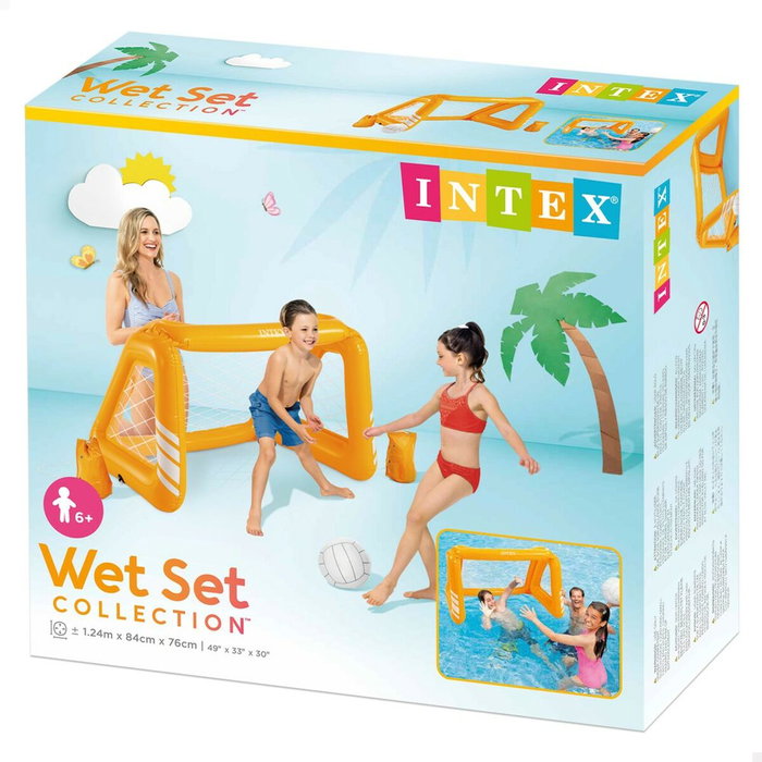 Portería Hinchable Intex Naranja Portería Hinchable Intex Naranja