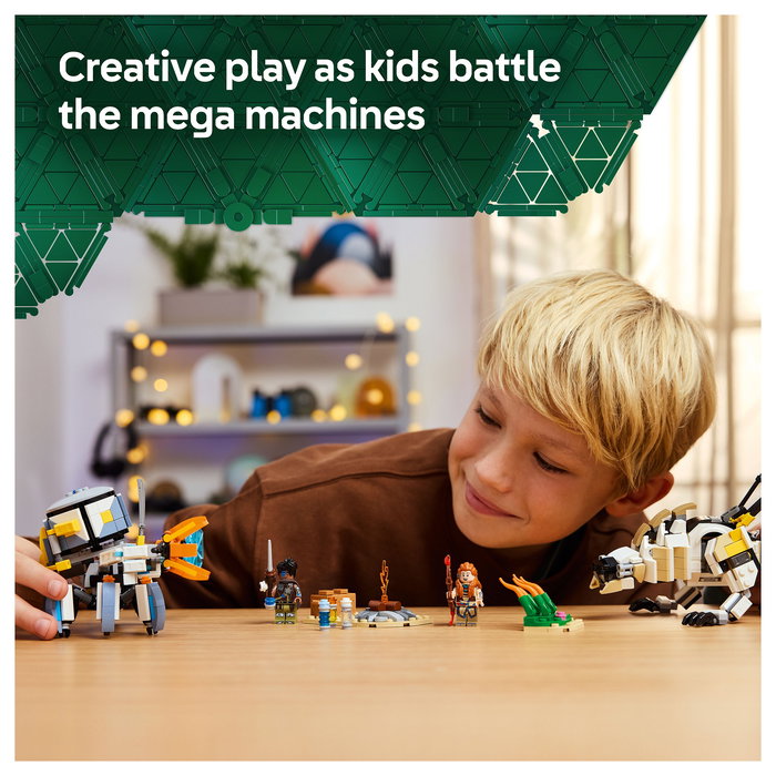 LEGO 77037 Horizon Adventures Aloy y Varl vs. Cangrejo y Dientes Serrados, Juego Construcción, 768 Piezas, 9+ Años