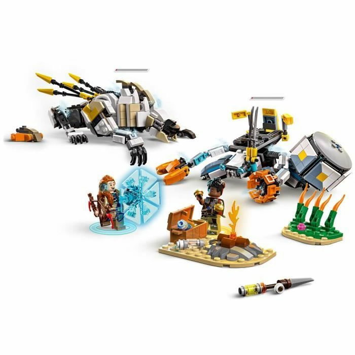 LEGO Horizon Adventures 77037 Aloy y Varl vs. Cangrejo y Dientes Serrados