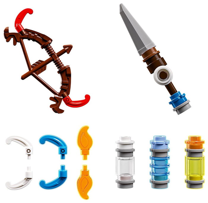 LEGO Horizon Adventures 77037 Aloy y Varl vs. Cangrejo y Dientes Serrados