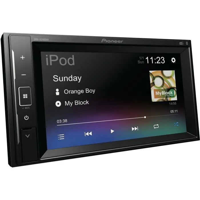 Pioneer DMH-A240DABDAB Autorradio USB 2 DIN Pantalla 6.2 Pulgadas Bluetooth DAB+