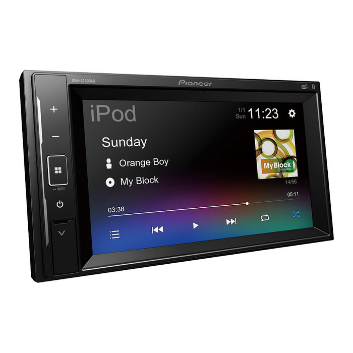 Pioneer DMH-A240DAB Mediacenter con Pantalla Táctil de 6,2 Pulgadas, DAB+ y Bluetooth
