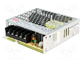 MEAN WELL LRS-75-12 Alimentador de impulso 72W 12VDC 6A