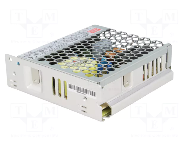 MEAN WELL LRS-75-12 Alimentador de impulso 72W 12VDC 6A MEAN WELL LRS-75-12 Alimentador de impulso 72W 12VDC 6A