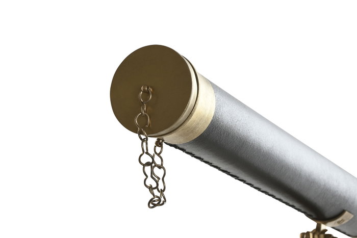 DKD Home Decor Telescopio de Aluminio y Mango Regulable