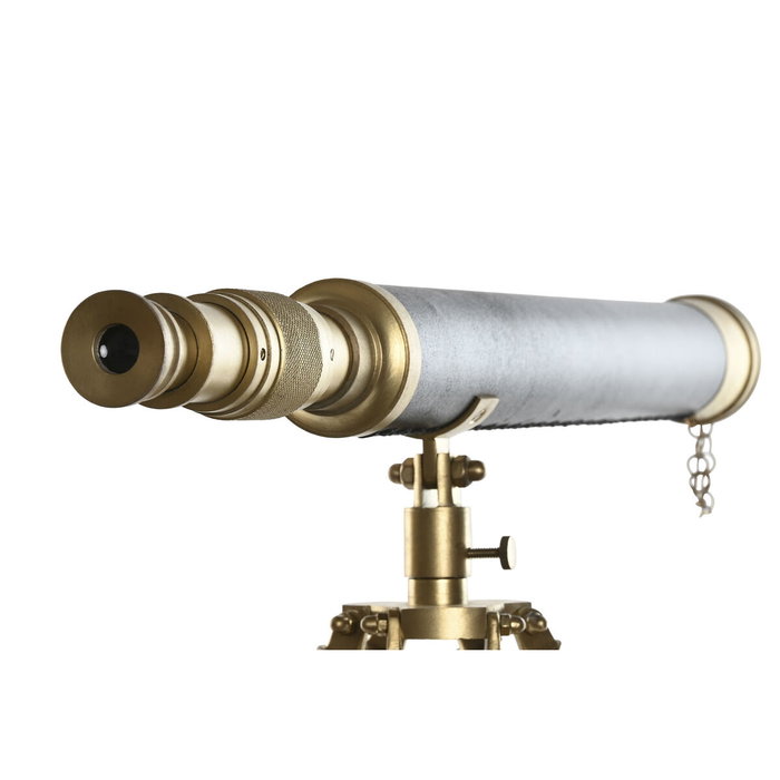 DKD Home Decor Telescopio de Aluminio y Mango Regulable