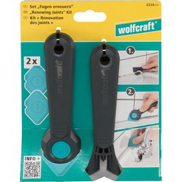 Wolfcraft Kit de Reparación de Juntas de 4 Piezas