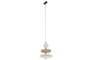DKD Home Decor Lámpara de Techo de Papel y Acero 50x50x60,6 LED Natural