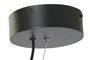 DKD Home Decor Lámpara de Techo de Papel y Acero 50x50x60,6 LED Natural