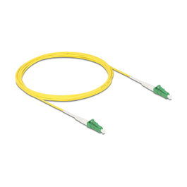 DeLOCK Cable de fibra óptica LC-APC a LC-APC Simplex Singlemode OS2 3 m