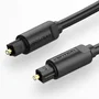 Vention BAEBF Cable de Audio Digital Toslink de Fibra Óptica, 1 Metro, Conector Macho a Macho, Negro