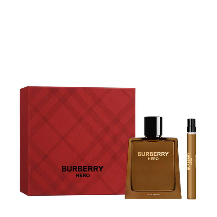Perfume Unisex Burberry Hero Eau de Parfum EDP 2 Piezas Perfume Unisex Burberry Hero Eau de Parfum EDP 2 Piezas